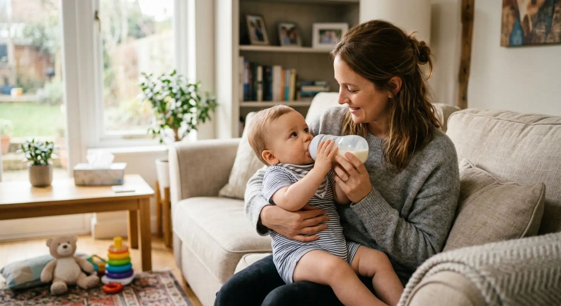bebekler mama içmeyi ne zaman bırakmalı